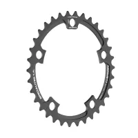 TA Specialite Nerius11 Campagnolo Compact 11-speed chainring, black, 110 mm inner ring, 34 teeth