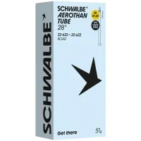 Schwalbe Aerothan SV15-AE Road TPU Inner Tube 28 inches | 23-32 x 622 Sclaverand valve 100 mm