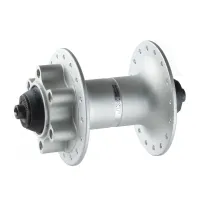 Shimano Deore XT front hub HB-M755-BS silver 32-hole disc 6-bolt | without quick-release skewer - limited stock
