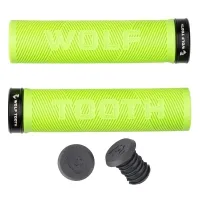 Wolf Tooth Echo Lock-On Handlebar Grips 32mm Colour: black/green