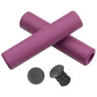 Wolf Tooth Karv Handlebar Grips 32mm Colour: purple