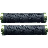 NG Sports Tulsee Lock-On Handlebar Grips – 140 x 31.5 mm, green