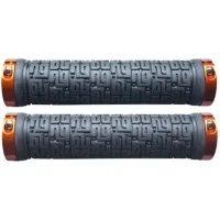 NG Sports Tulsee Lock-On Handlebar Grips – 140 x 31.5 mm orange